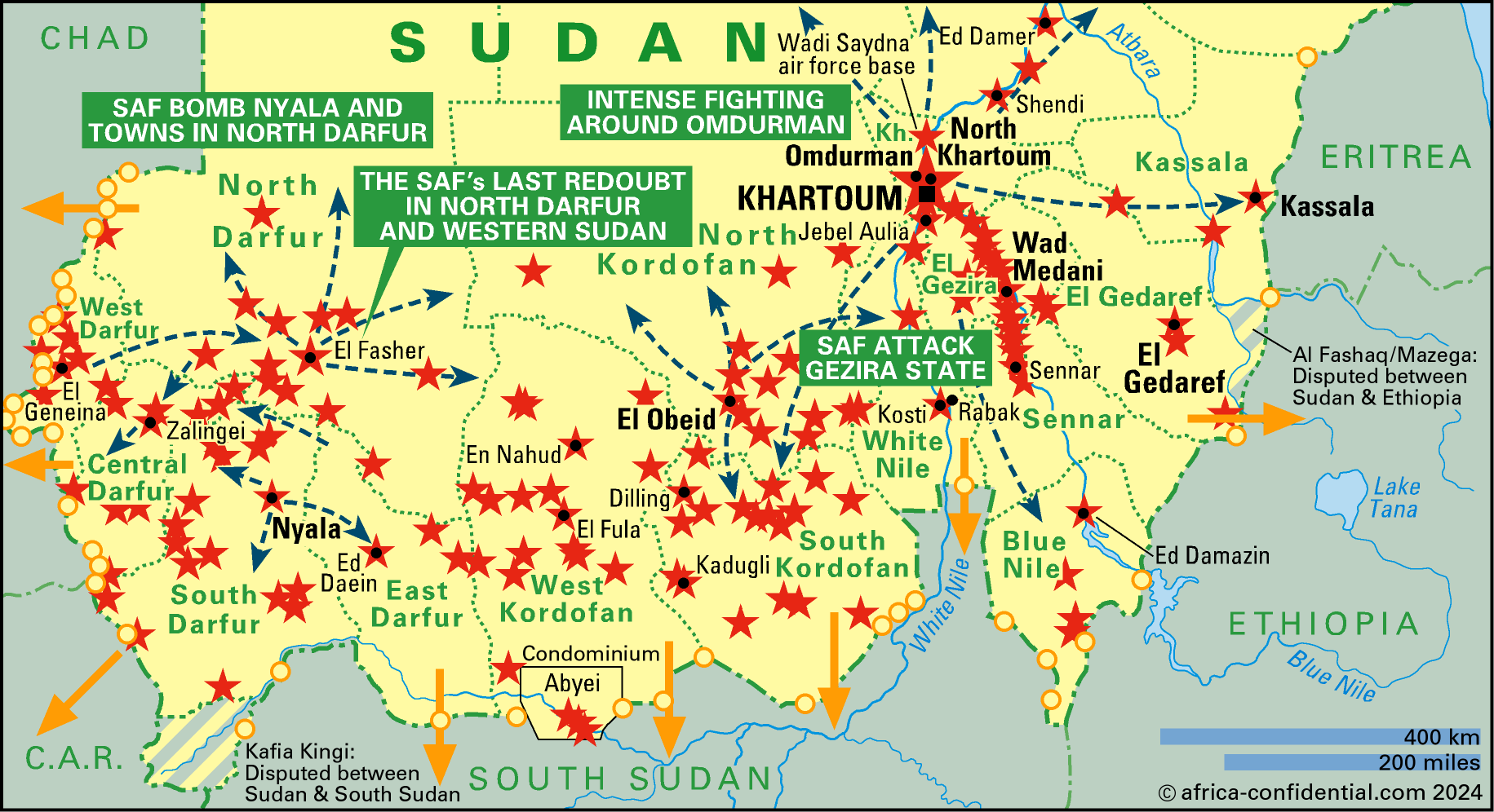 السودان أفريقيا السرية